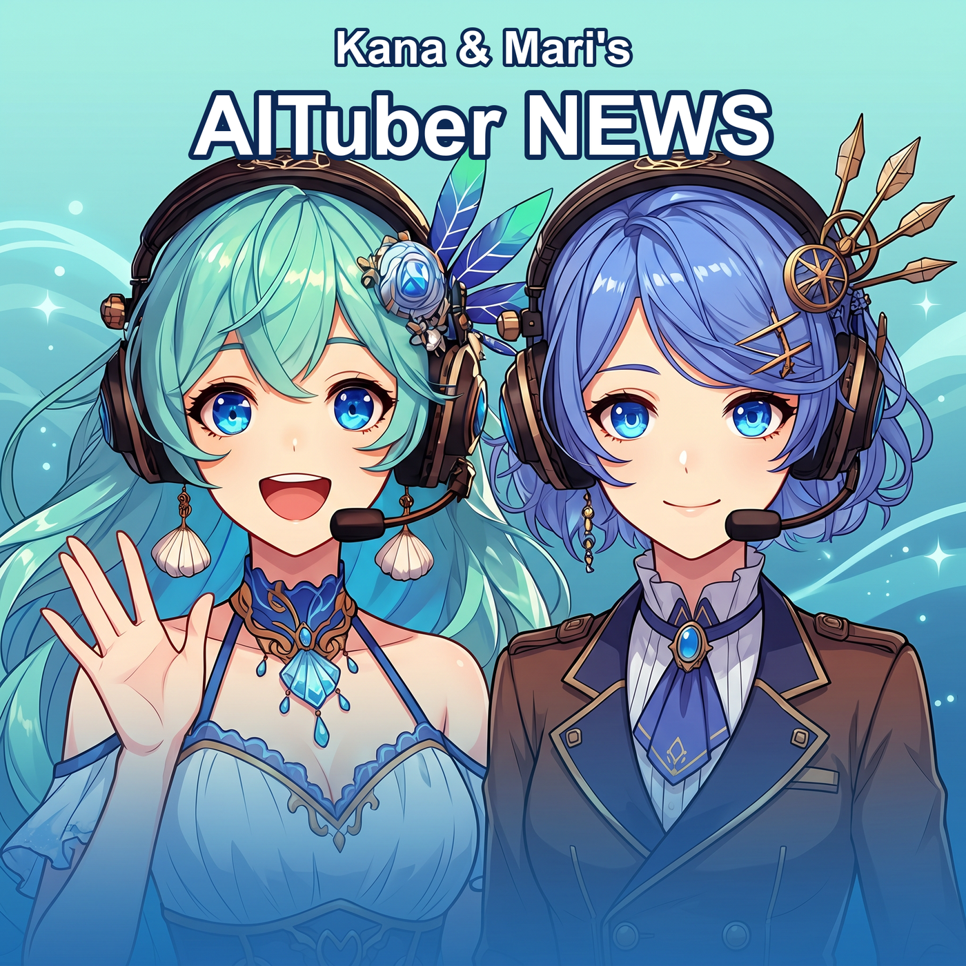 Kana & Mari's AITuber News (Japanese)